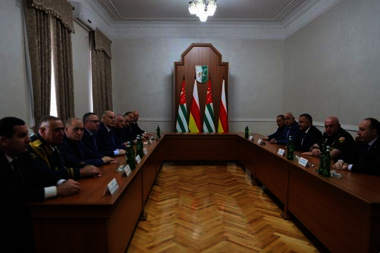 Встреча делегаций Южной Осетии и Абхазии