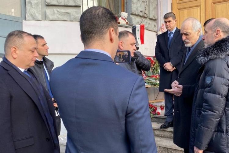 Президент РЮО А.Э. Гаглоев посетил Посольство Сирии в России