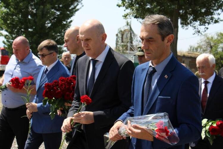 Памятные мероприятия к 17-й годовщине войны августа 2008 года