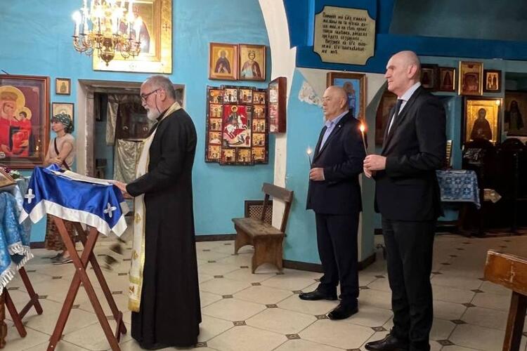 Молебен в Храме Рождества Пресвятой Богородицы