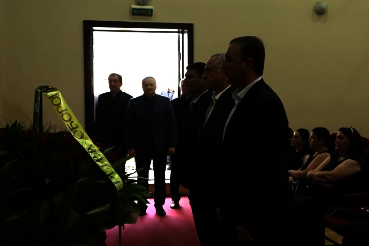 Церемония прощания с О.И. Боциевым