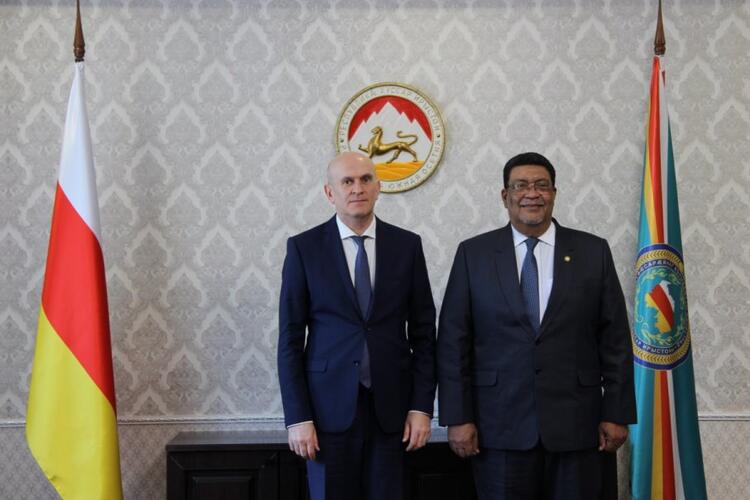 Встреча А.М. Джиоева с делегацией Никарагуа