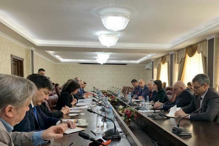 Рабочая встреча с Сопредседателями Международных дискуссий по безопасности и стабильности в Закавказье от ЕС, ОБСЕ и ООН