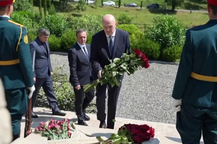 Визит делегации Южной Осетии в Абхазию