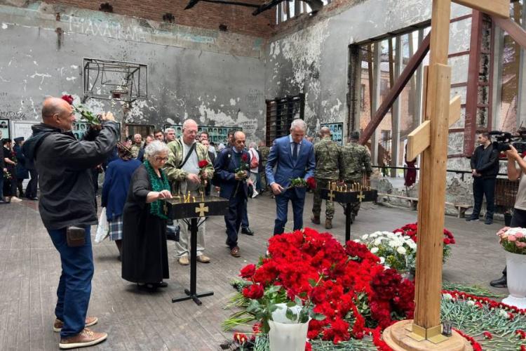 Памятная акция в Беслане, посвященная 22-ой годовщине трагических событий в Беслане
