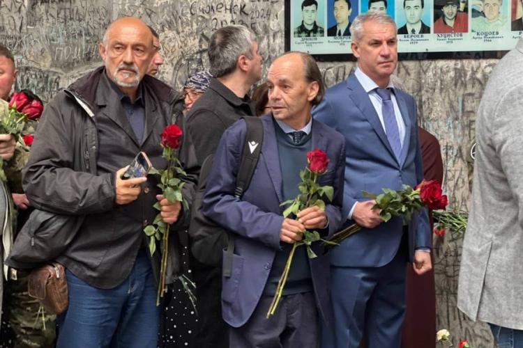 Памятная акция в Беслане, посвященная 22-ой годовщине трагических событий в Беслане