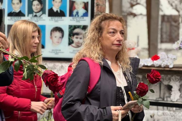 Памятная акция в Беслане, посвященная 22-ой годовщине трагических событий в Беслане