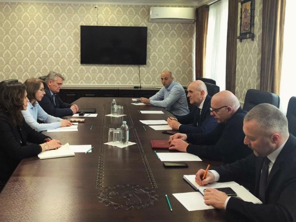 Встреча Министра иностранных дел РЮО А.М. Джиоева с представителями МККК