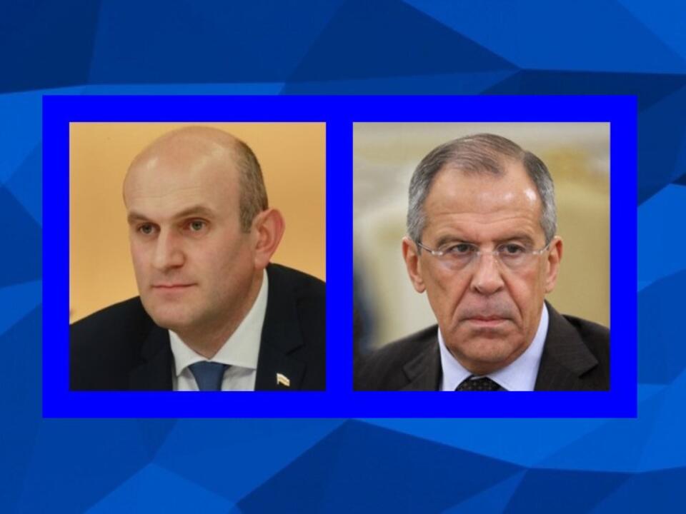 А.М. Джиоев и С.В. Лавров