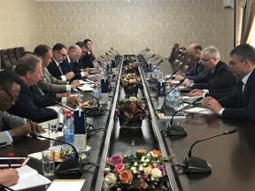 Встреча югоосетинской делегации на Женевских международных дискуссиях с Сопредседателями Женевских дискуссий от ЕС, ОБСЕ и ООН