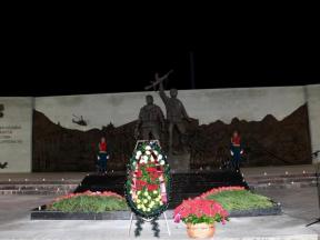 Памятные мероприятия, посвященные пятнадцатой годовщине начала военной агрессии Грузии против Южной Осетии.