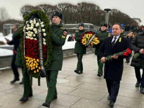 Посольство Южной Осетии почтило память защитников блокадного Ленинграда