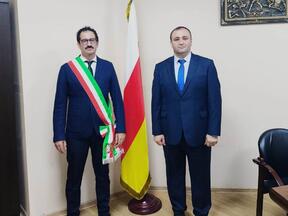 Встреча Ромео Хугаева и Филиппо Гаспери